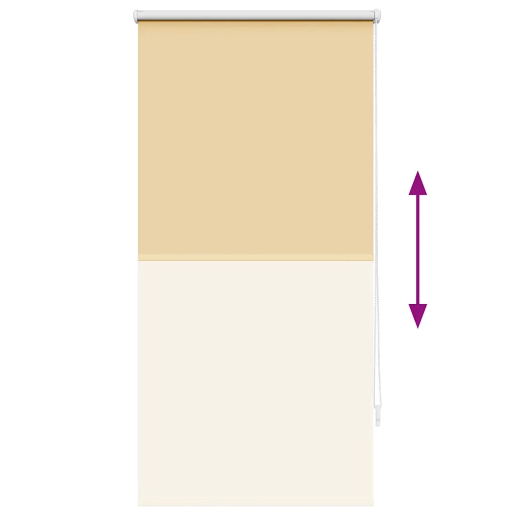 Tenda a rullo | Tenda avvolgibile oscurante 64,4x120 cm Tessuto Larghezza 60 cm Beige