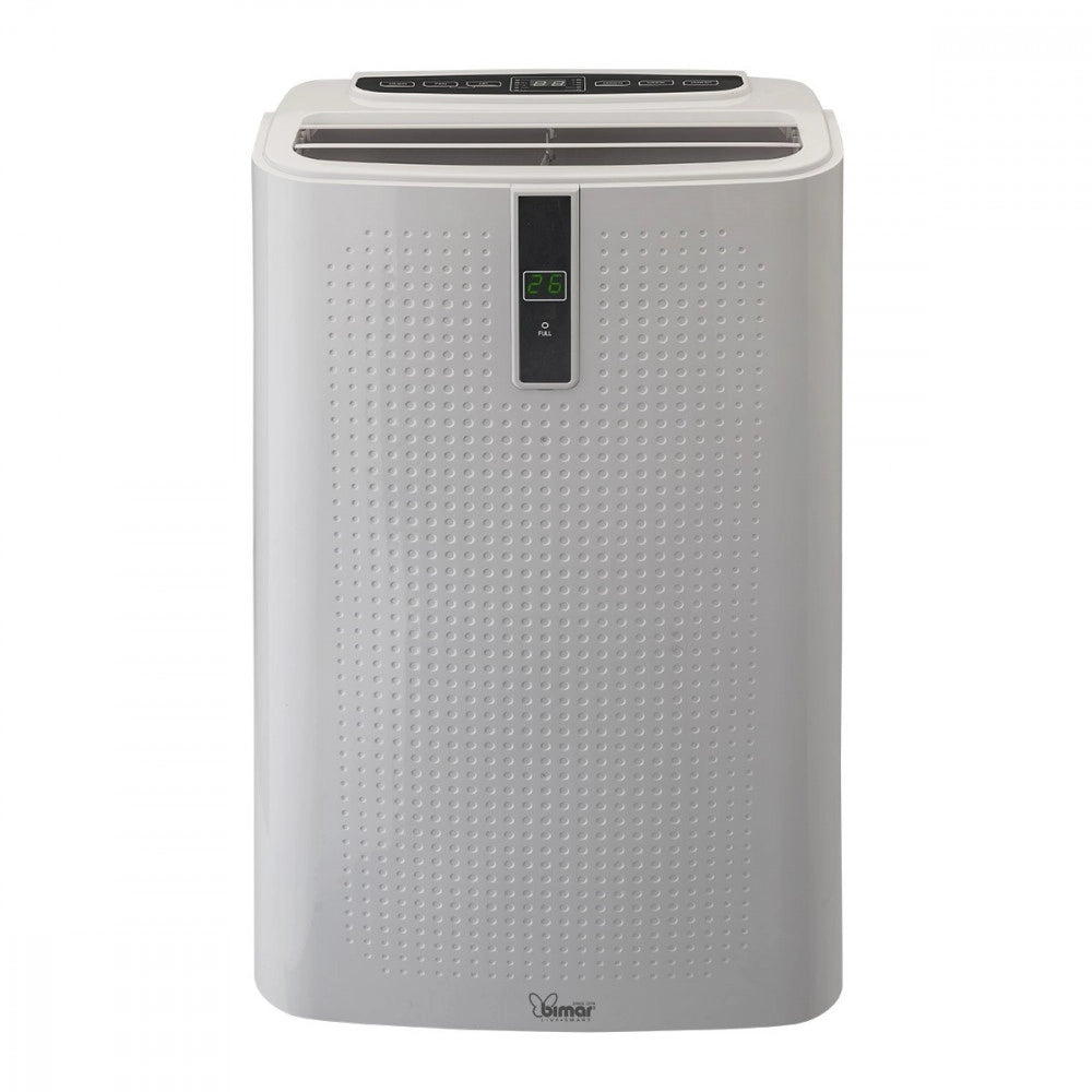 Condizionatore deumidificatore ventilatore portatile 12000 btu con pompa di calore e wi-fi