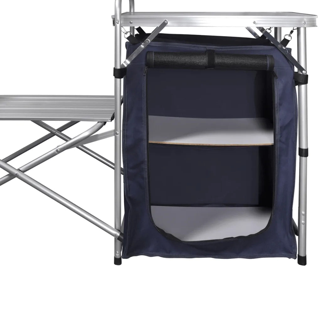Cucina da Campeggio Pieghevole con Parabrezza in Alluminio CFW4473756