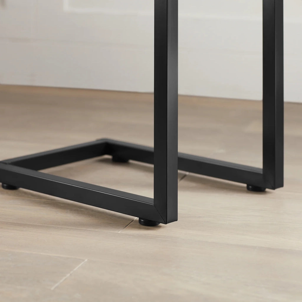 Tavolino Consolle Tavolino da Divano Supporto Tavolino Forma-C Grigio FBT44-HG