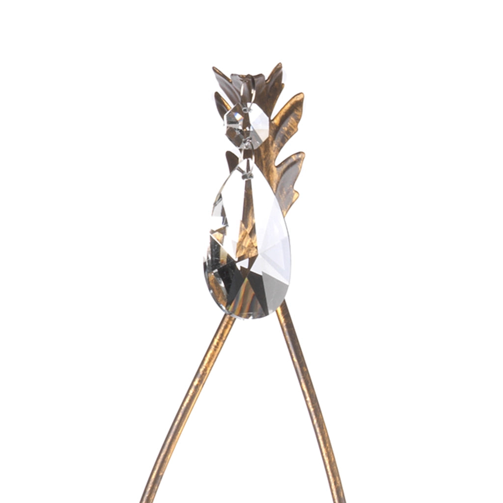 Applique grande Karen bronzo