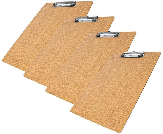 Kit di cartucce per fermacarte 4 pz - Carta di fibra 4 mm - Osservatorio A4 - Maniglia robusta - Alloggiamento di fissaggio nascosto - Progetto di risparmio di spazio