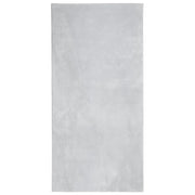 Tappeto del soggiorno | Tappeto a Pelo Corto HUARTE Morbido e Lavabile Grigio 100x200cm
