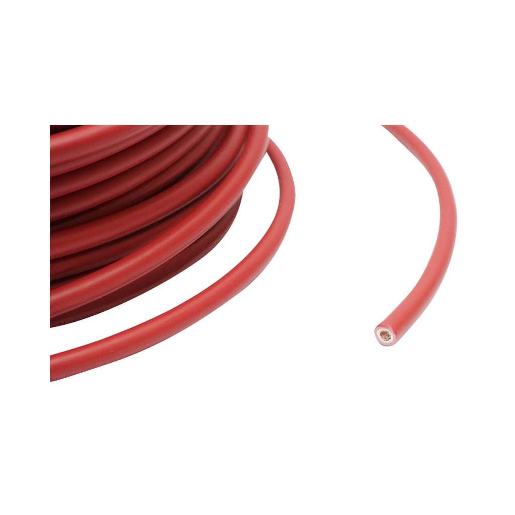 Rotolo di cavo per pannello solare 6mmx30m rosso 1,5 KV, H1Z2Z2-K Leader