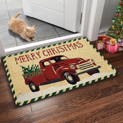 Tappeto di benvenuto 40 x 60 cm - Antiscivolo - Lavabile - Decorativo - Tappeto di Natale per auto - Tappeto di benvenuto decorativo