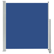 Tenda da sole laterale retrattile/schermo privacy per patio giardino terrazza balcone 140 x 300 cm blu 02_0007227