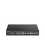 D-link dgs-1100-24v2 gestito l2 gigabit ethernet (10/100/1000) 1u nero, grigio