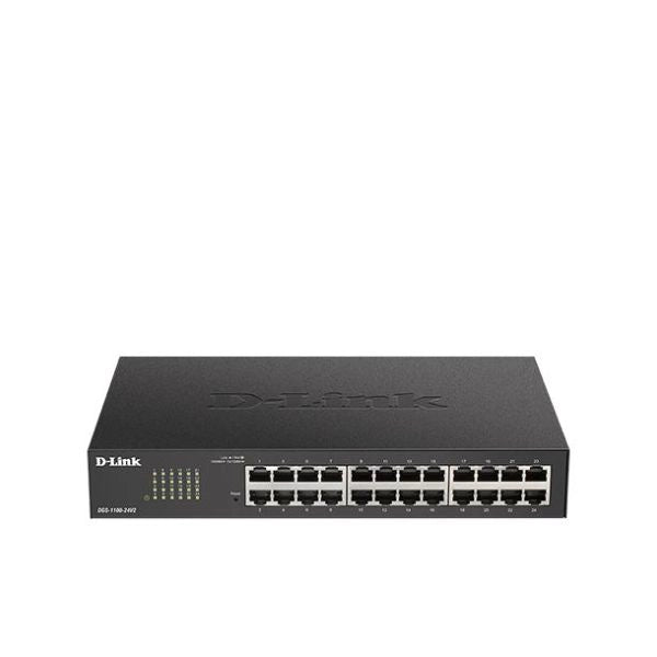 D-link dgs-1100-24v2 gestito l2 gigabit ethernet (10/100/1000) 1u nero, grigio