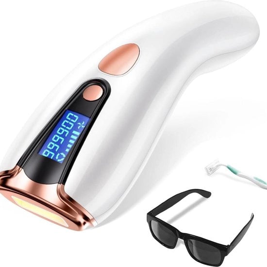 Apparecchio per depilazione laser - Depilazione laser e luce - Senza dolore - Depilatore