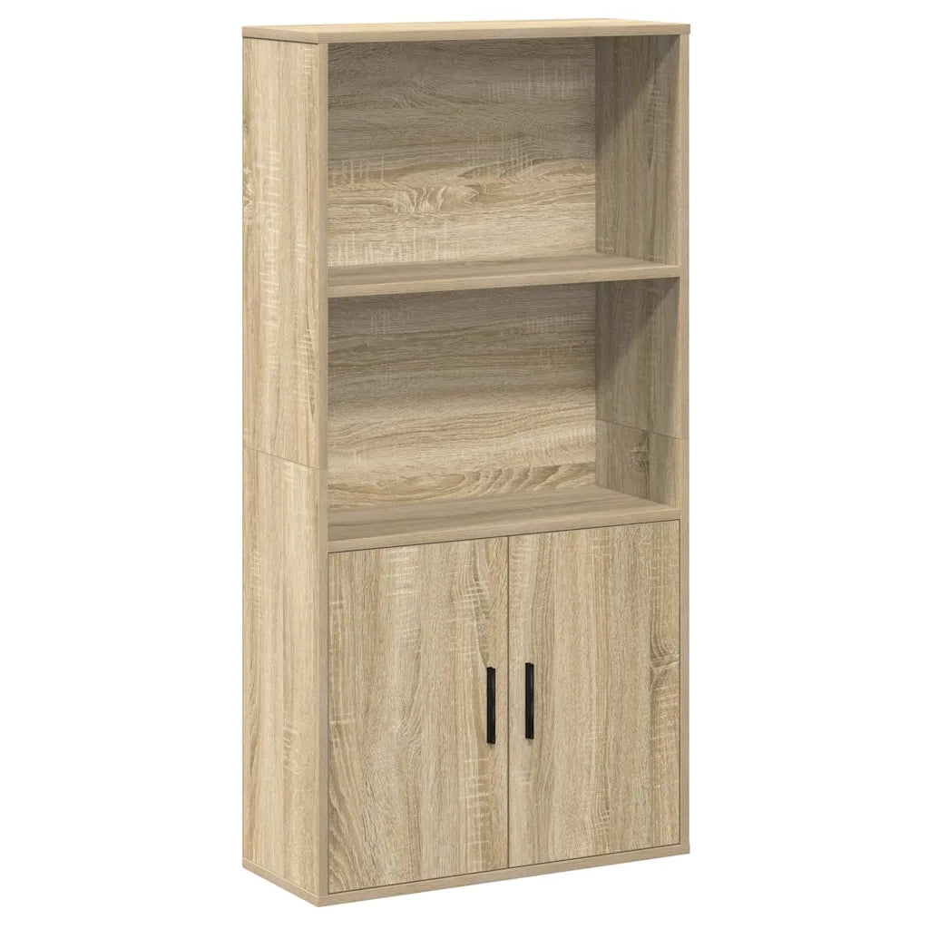 Libreria Rovere Sonoma 60x24x120 cm in Legno Multistrato 860420