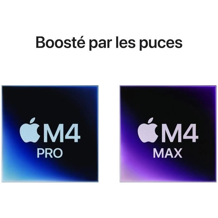 Apple - MacBook Pro M4 Pro da 16'' - 24 GB di RAM - Memoria SSD da 512 GB - CPU a 14 core - GPU a 20 core - Argento