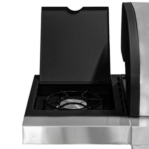 BARBECUE A GAS KE521/4 3 FUOCHI + FORNELLO
