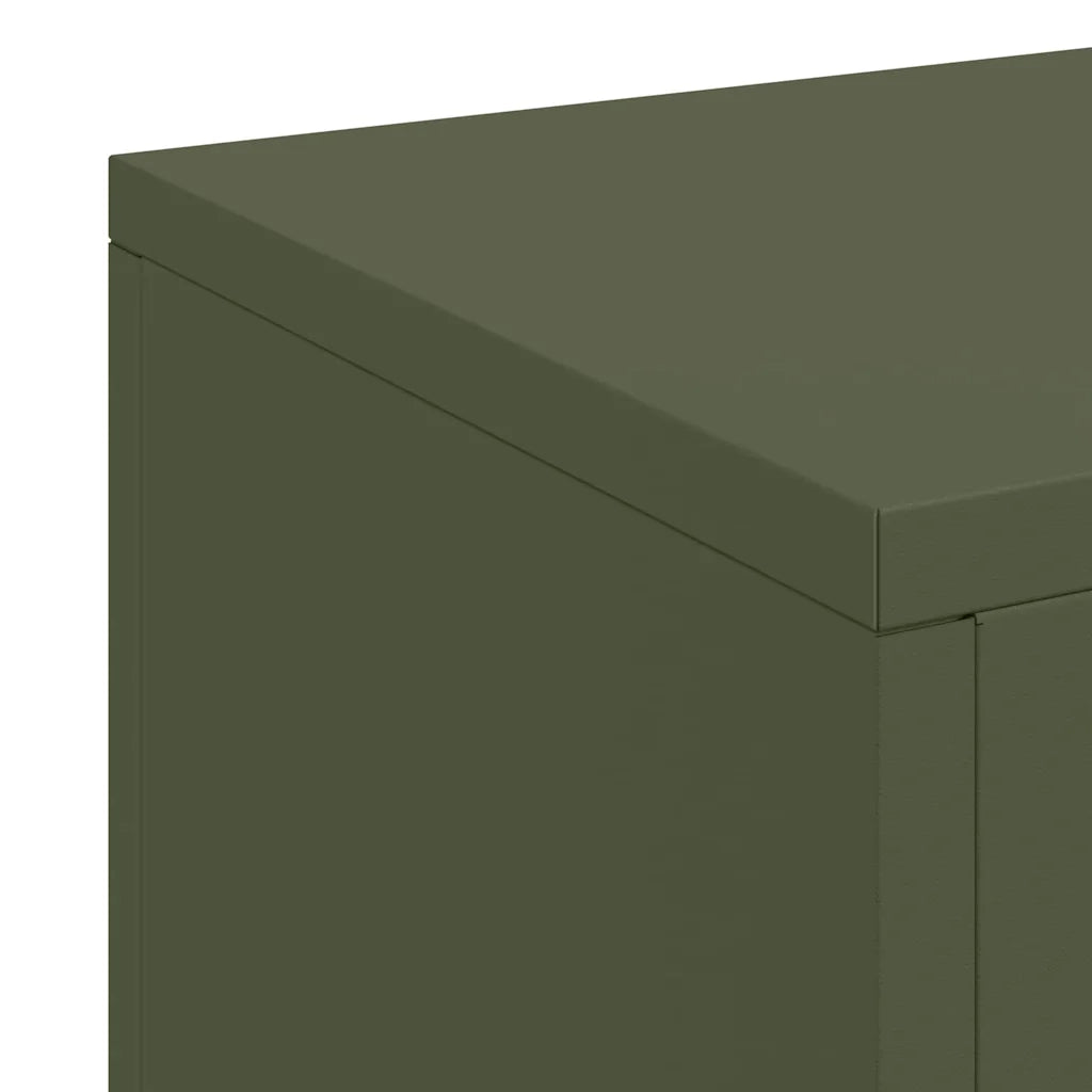 Supporto per piante 3 pcs Oliver verde Acciaio 865830