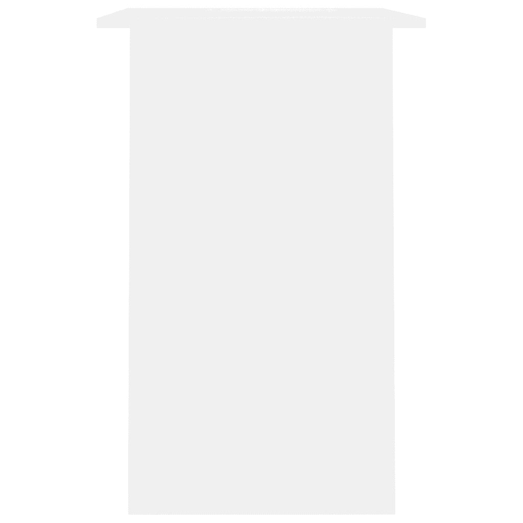 Scrivania Bianca 90x50x74 cm in Legno Multistrato 801170