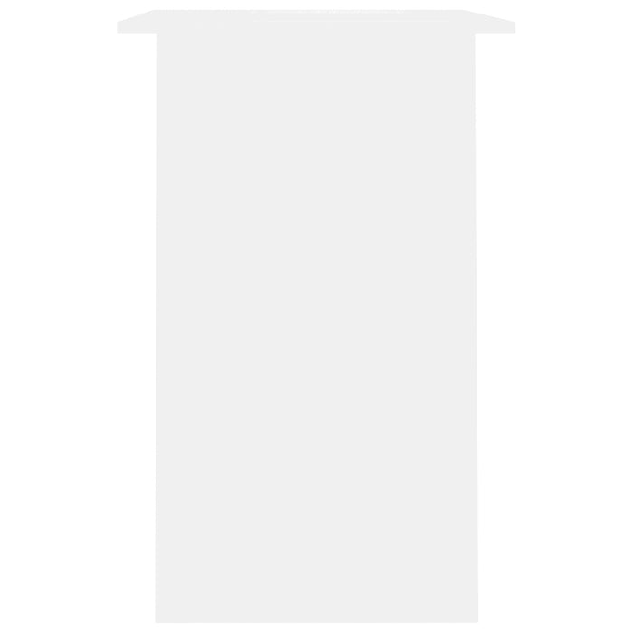 Scrivania Bianca 90x50x74 cm in Legno Multistrato 801170
