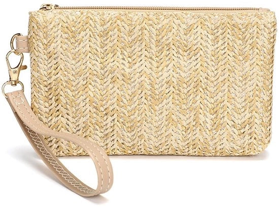 Borsa Portafoglio di Alta Qualità - Piccola Borsa a Tracolla - Portamonete per Donna - Ideale per Piccoli Spicci - Dimensioni Pratiche 18x3x11,5 cm - Stile Unico