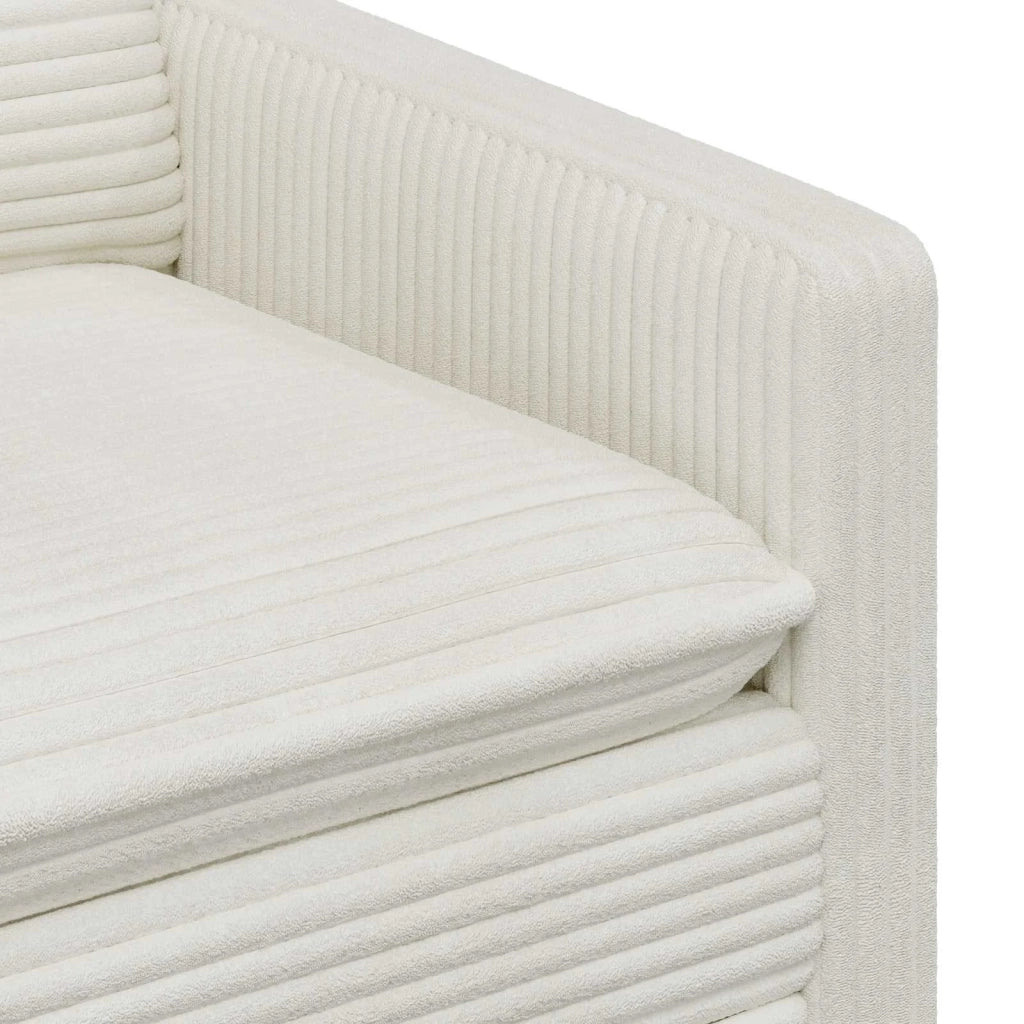 Set di divani 2 pcs Crema Poliestere