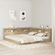 vidaXL Testata contenitore rovere sonoma 180 cm Legno multistrato