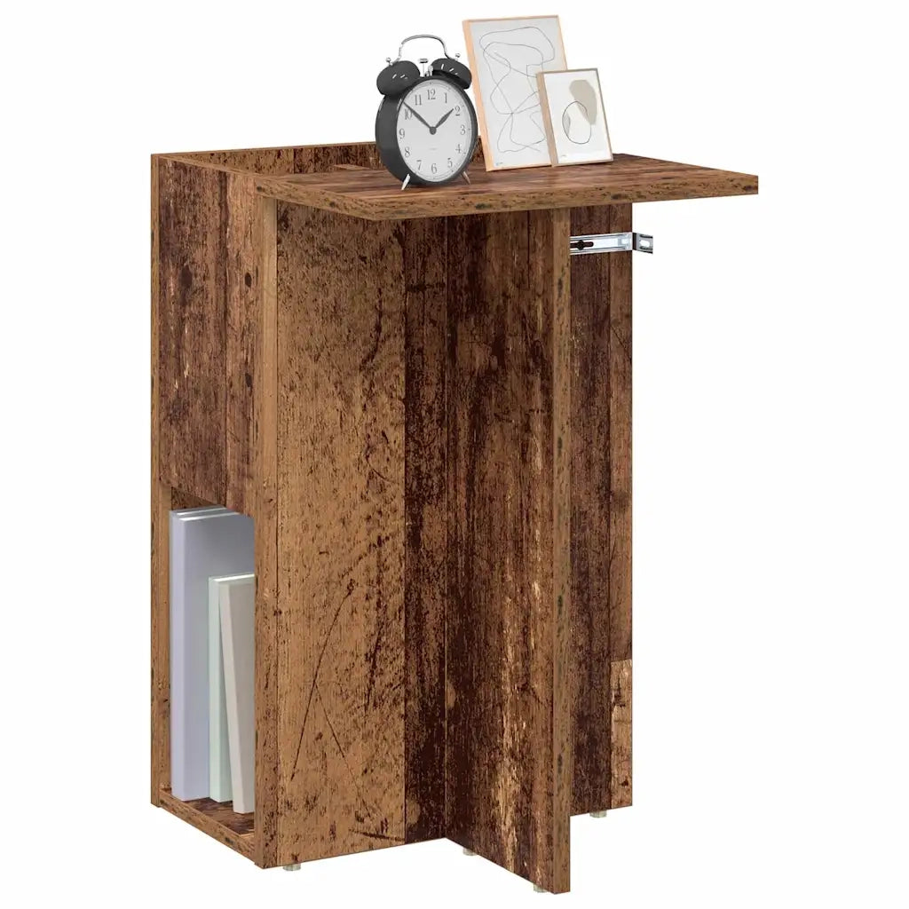Tavolino Legno vecchio 35 x 40 x 55 cm Legno multistrato 891102