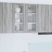 Armadio pensile Grigio Sonoma 40 x 31 x 80 cm Legno multistrato 884308