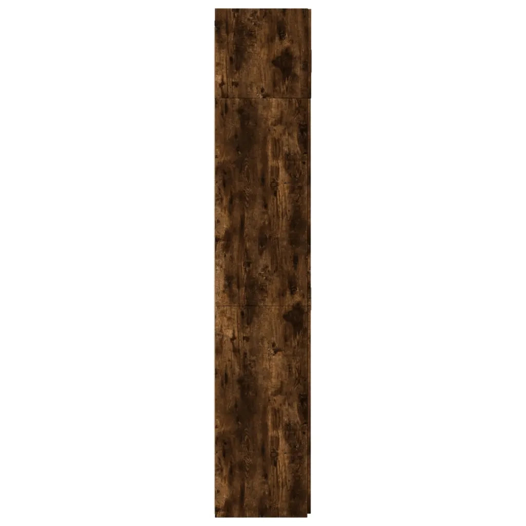 Armadietto Rovere Fumo 80x42,5x225 cm in Truciolato 3281354