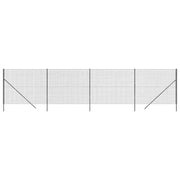 Recinzione da Giardino | Recinzione Metallica Antracite 1,6x10 m in Acciaio Zincato