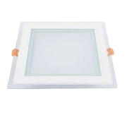 Trade Shop - Pannello Led Incasso Luce 3000k-6500k 18w Quadrato Am-cs-18 Con Bordo Traparente 00694 -