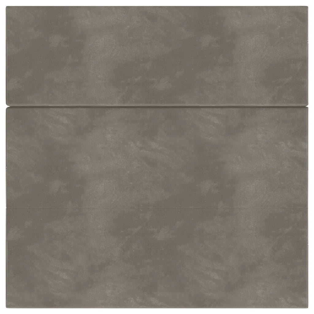 Divano Letto Pieghevole 180 x 67 x 45 cm Grigio Chiaro 900251