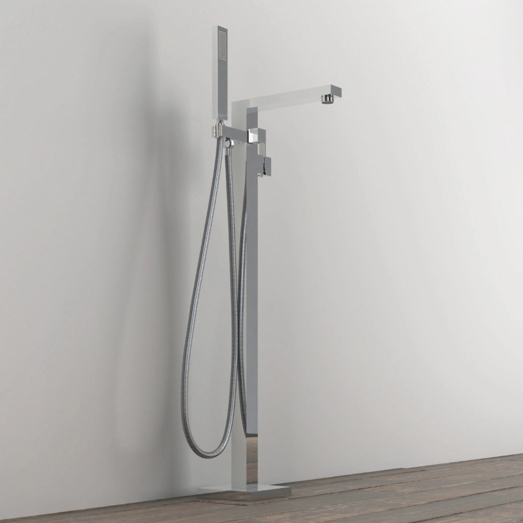 Ogomondo gruppo vasca 004 rubinetto incasso pavimento vasche free standing ottone