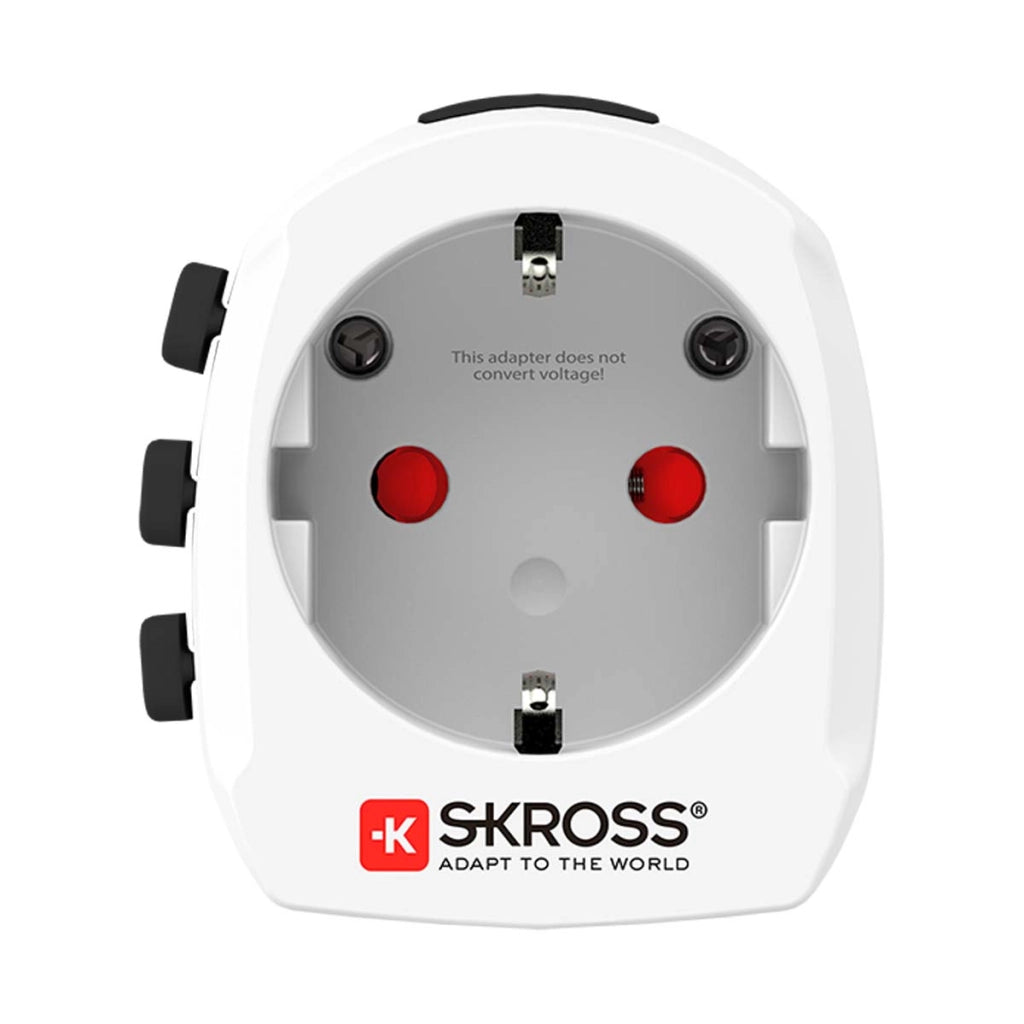 Adattatore da viaggio Pro Light World prese universali Bianco Skross