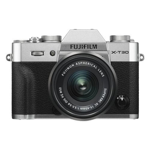Fotocamera mirrorless fujifilm 4172318 x t30 ii kit 15 45mm silver