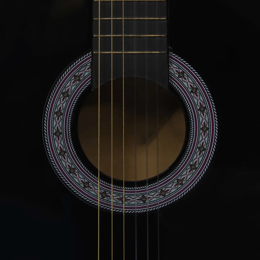 Chitarra Classica per Principianti con Custodia Nera 3/4 36" CFW7012225