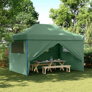Tenda Party Verde 279 x 410 x 315 cm Tessuto Oxford