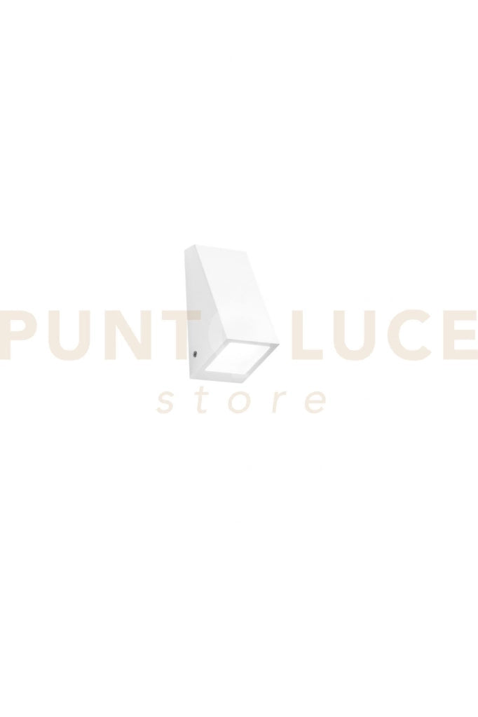 APPLIQUE POPUP BIANCA IN METALLO IP44 1 LUCE ATTACCO GU10 71X69X145MM