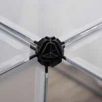 Recinto per Animali Modulabile con Pannelli 35x35 cm e Accessori, in Acciaio e PP, 140x70x70 cm, Nero