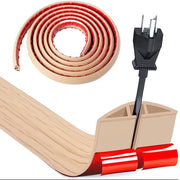 Cavo elettrico protettivo - 3,0m x 3cm - Profilo in legno - PVC