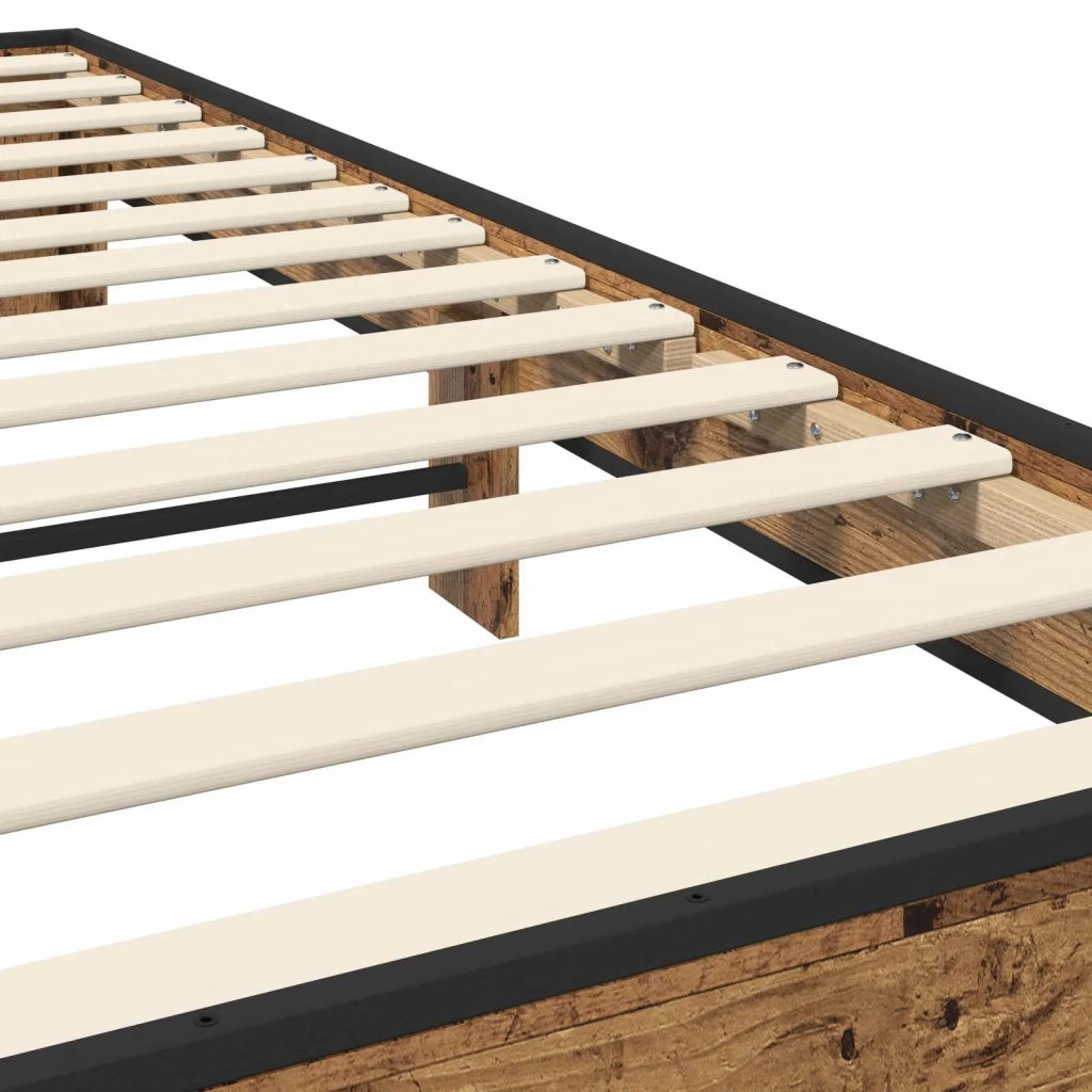 Struttura del letto Legno antico 80 x 200 cm 8009130