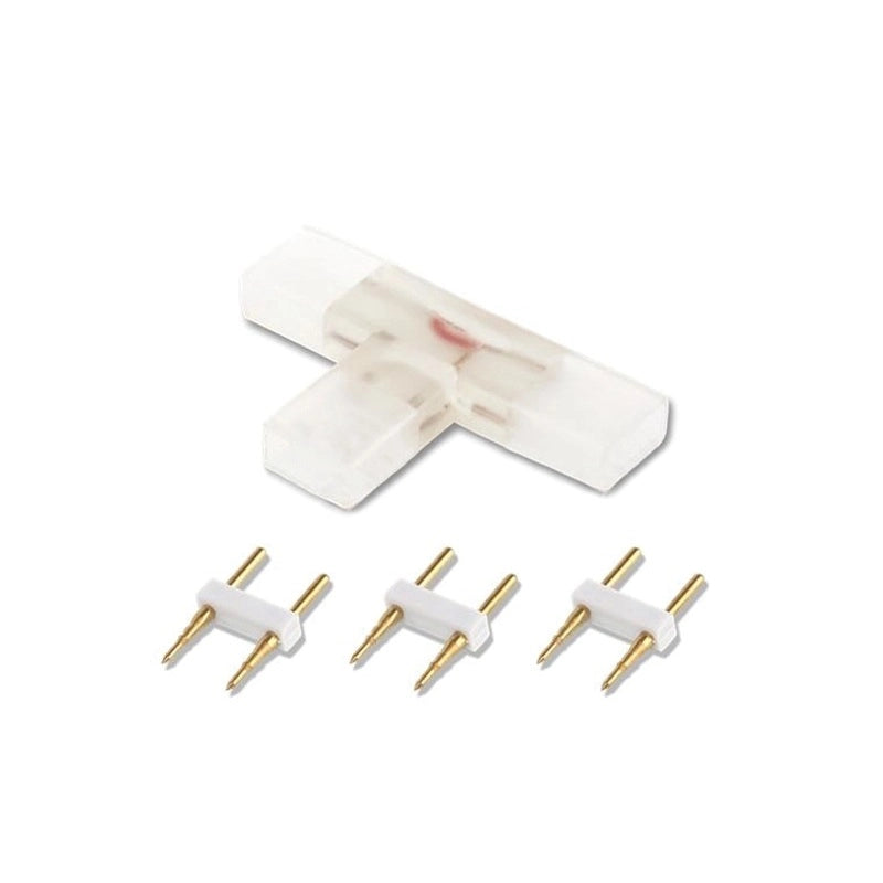 GIUNTO A T CON 3 CONNETTORI 2 PIN PER NASTRO LED
