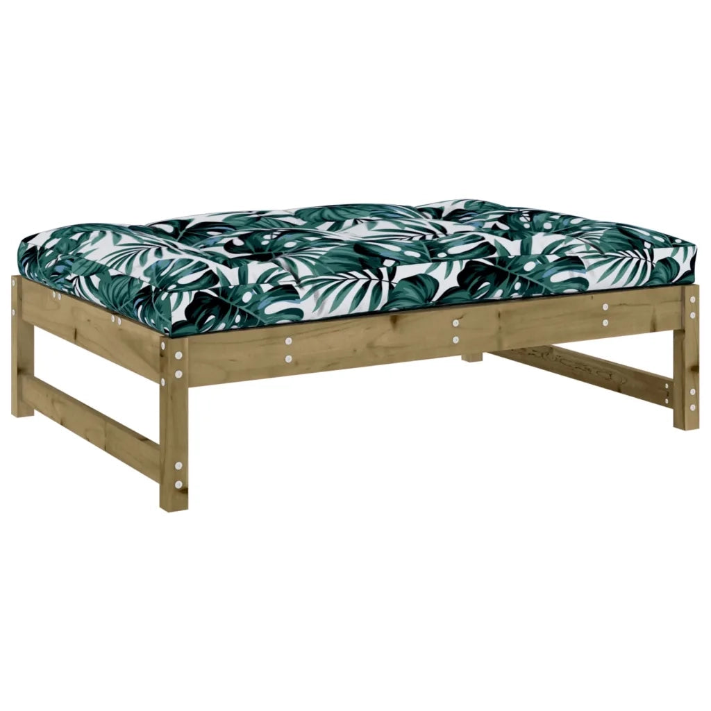 Set Divani da Giardino 5pz con Cuscini Legno Impregnato di Pino 3186122