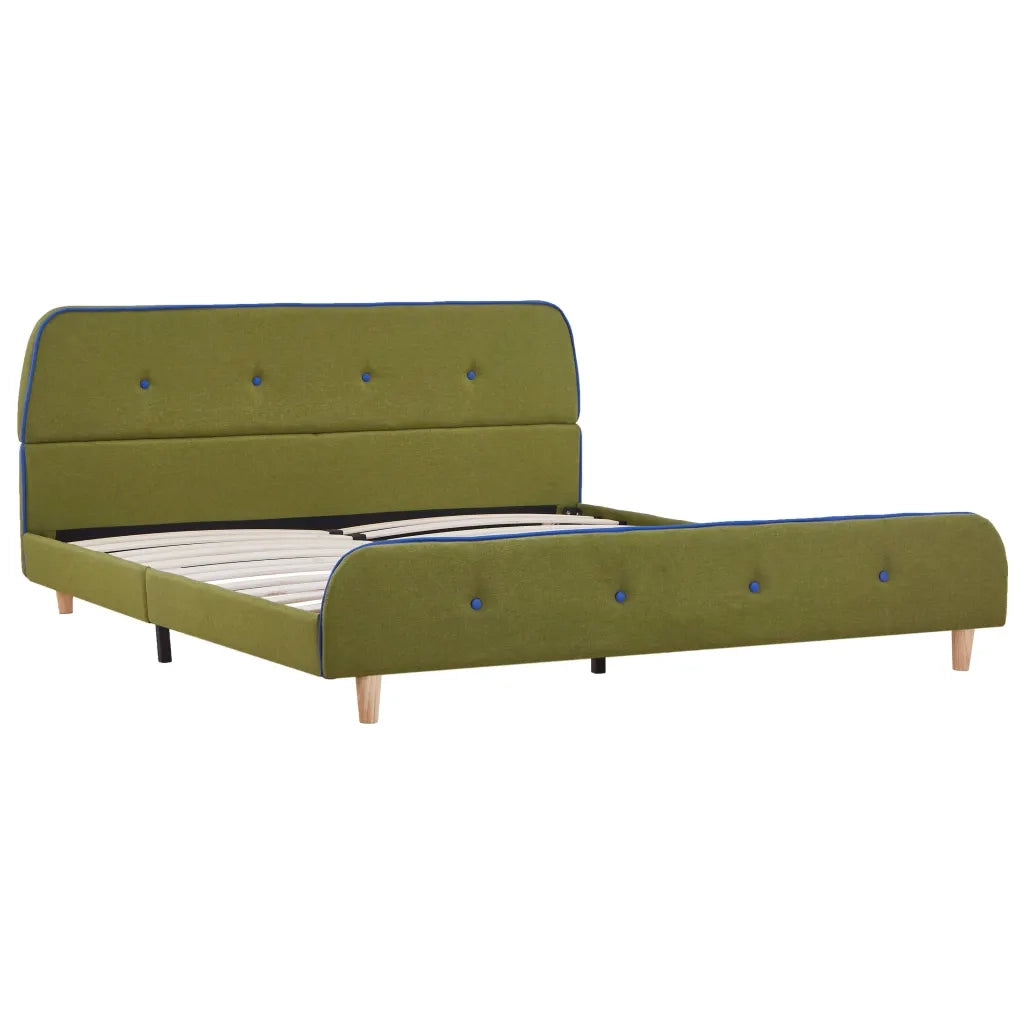 Giroletto senza Materasso Verde 140x200 cm in Tessuto 280933