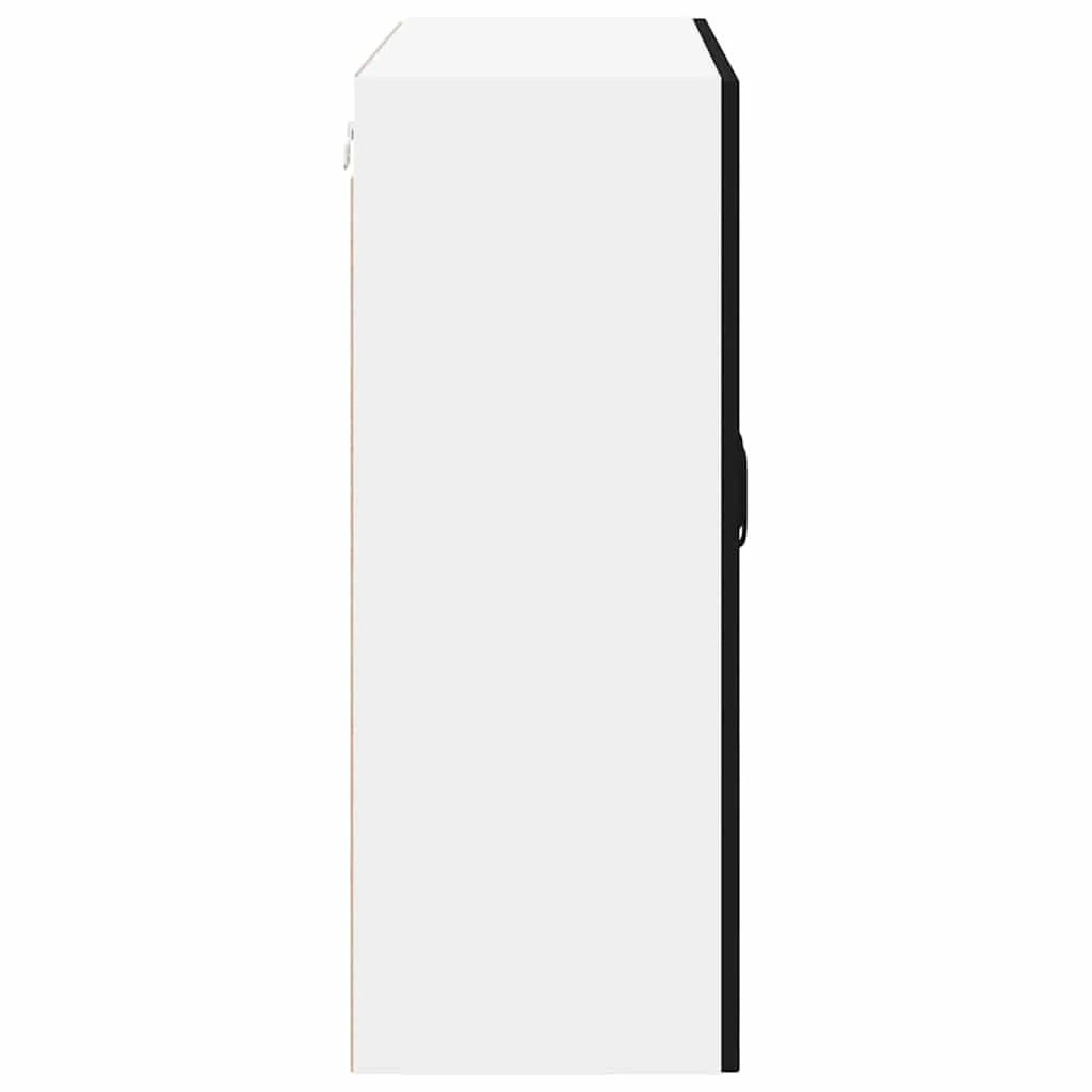 Mobile da cucina moderno e funzionale con spazio di archiviazione 80 x 31 x 80 cm in legno ingegnerizzato nero 02_0054073