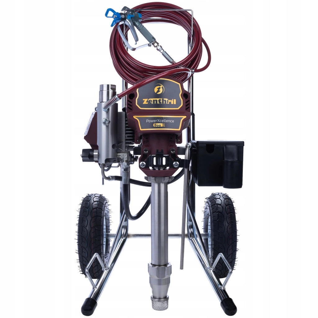 Agitatore Verniciatura Zenthril Boa X – Set Completo con Pistola e Accessori | 3500W, 20MPa, 6L/min