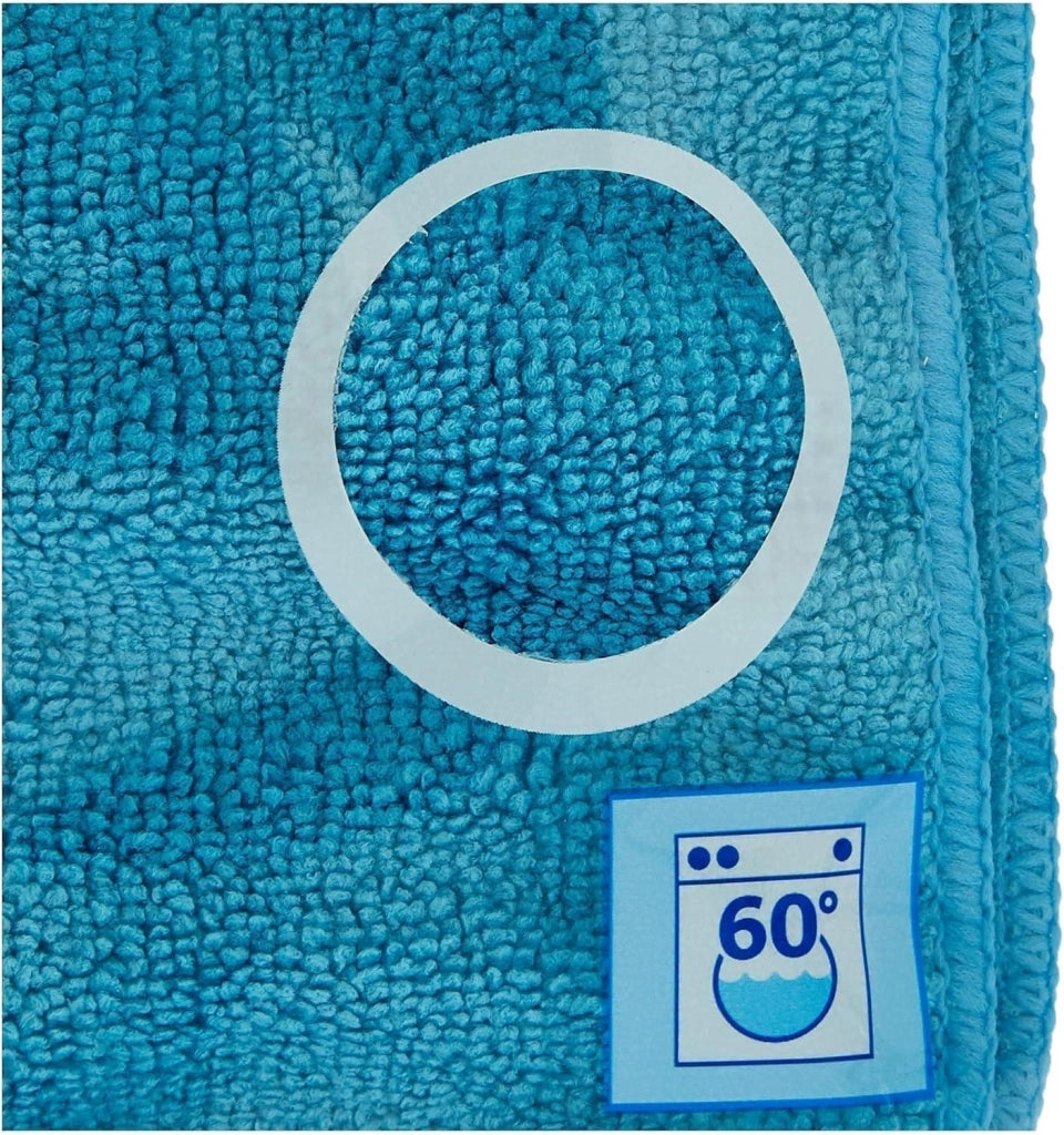 PANNO EXTRA LARGE IN MICROFIBRA COLORATO PER PAVIMENTI RIMUOVI BATTERI AL 99% 1PZ  48X60