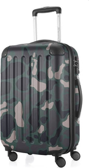 Set di valigie da viaggio con ruote, bagaglio leggero 4 ruote valigetta da porta a mano da cabina bagaglio trolley da viaggio valigetta da viaggio bagaglio