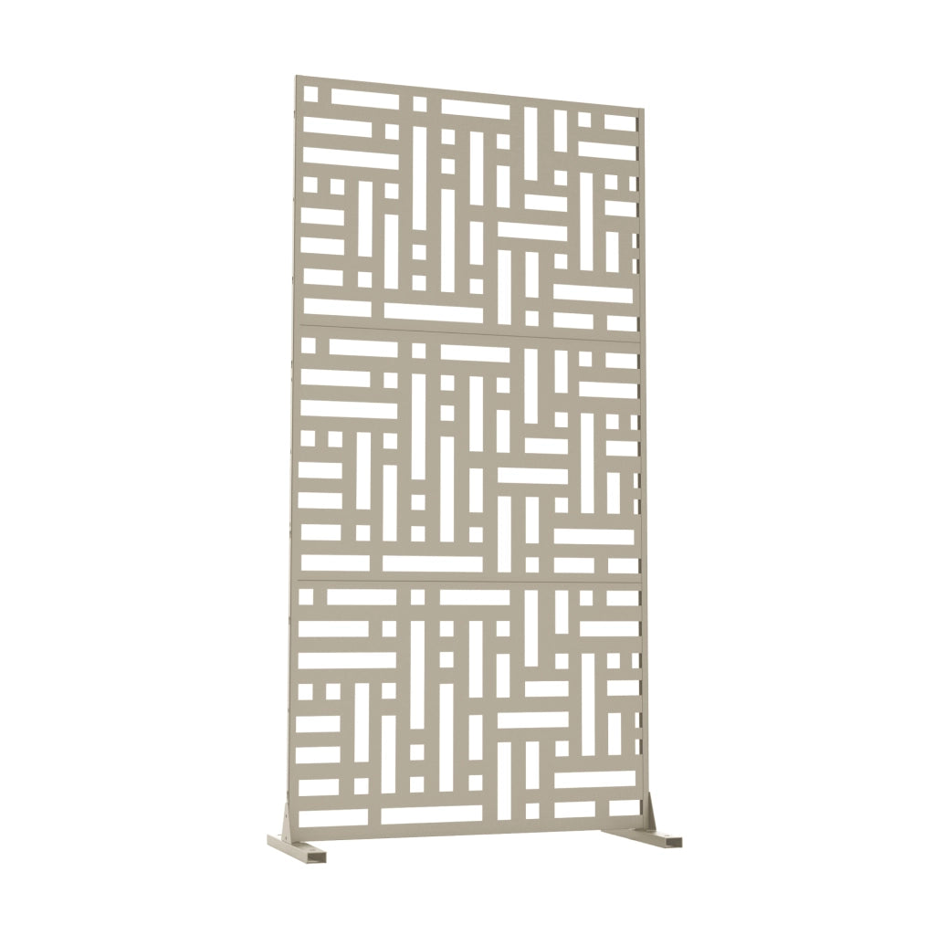 Pannello Divisorio Bernalda Struttura Traforata in Acciaio 180 x 90 cm Cachi casa.pro