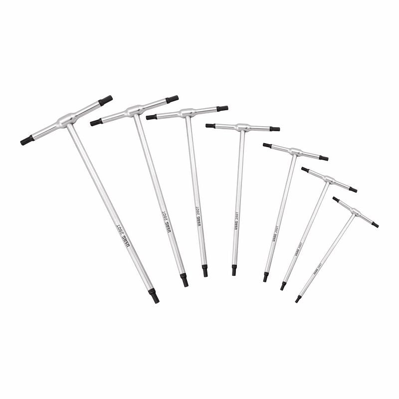 USAG 280 T/SE7  U02800903 Set 7 chiavi a T per viti esagonali