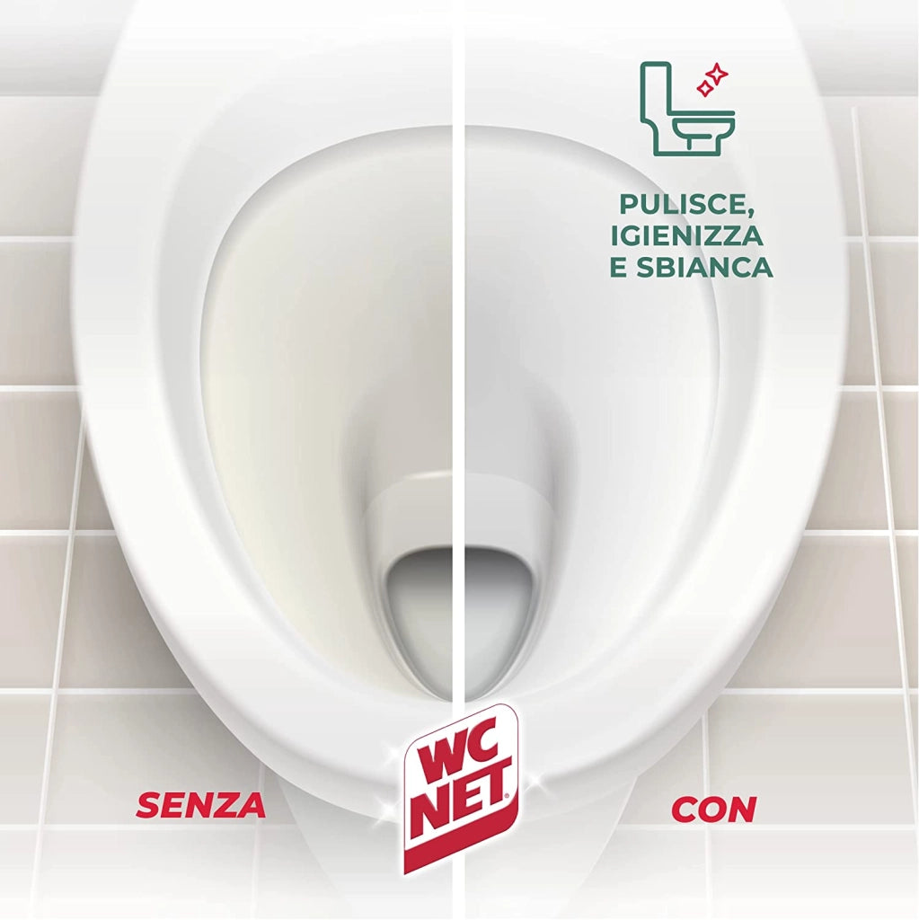 WC NET 2 PZ TAVOLETTE IGIENIZZANTI CON CANDEGGINA