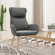 Poltrona Relax Grigio Scuro in Velluto cod mxl 14051