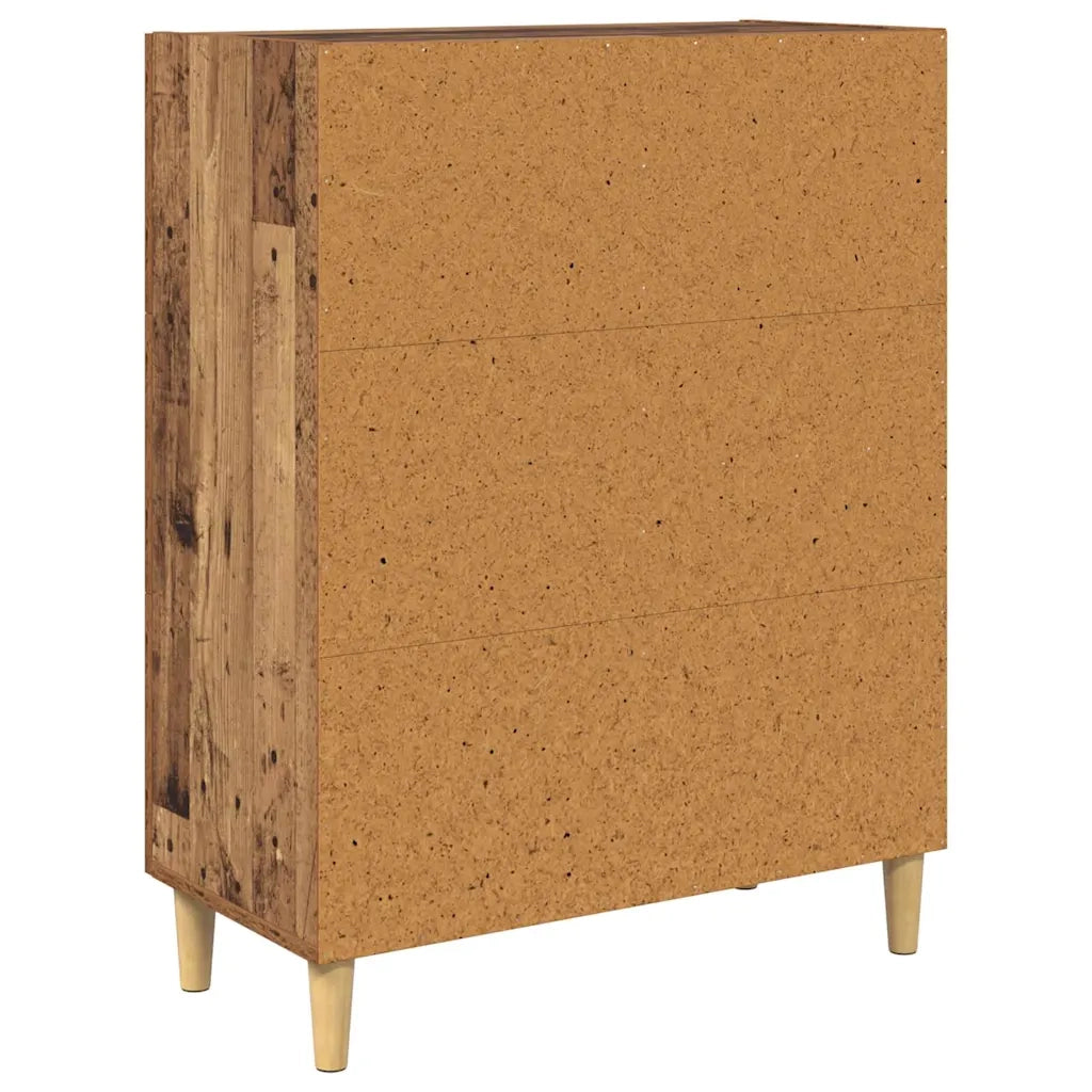 Credenza-Buffet-Armadio da cucina Legno vecchio 34 x 69.5 x 90 cm Legno multistrato