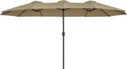 Parasole da Giardino Extra Grande - 460 x 270 cm - Protezione UV UPF 50+
